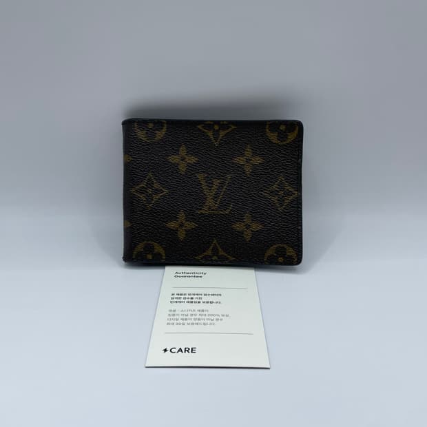 루이비통 모노그램 머니클립 반지갑