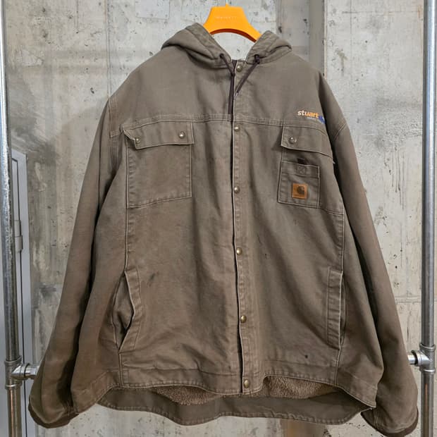 15s 칼하트 J284-LBR 쉐르파 자켓 3XL