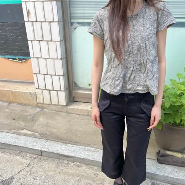 코튼 팬츠