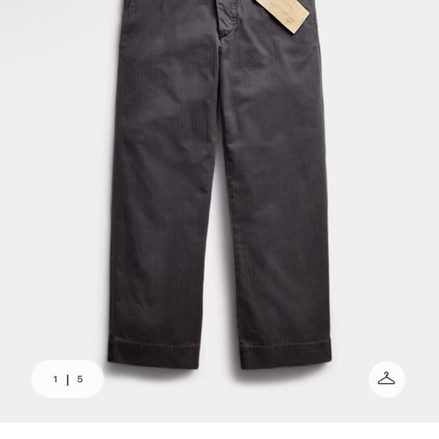RRL 가먼트다이 헤링본 필드팬츠32/30