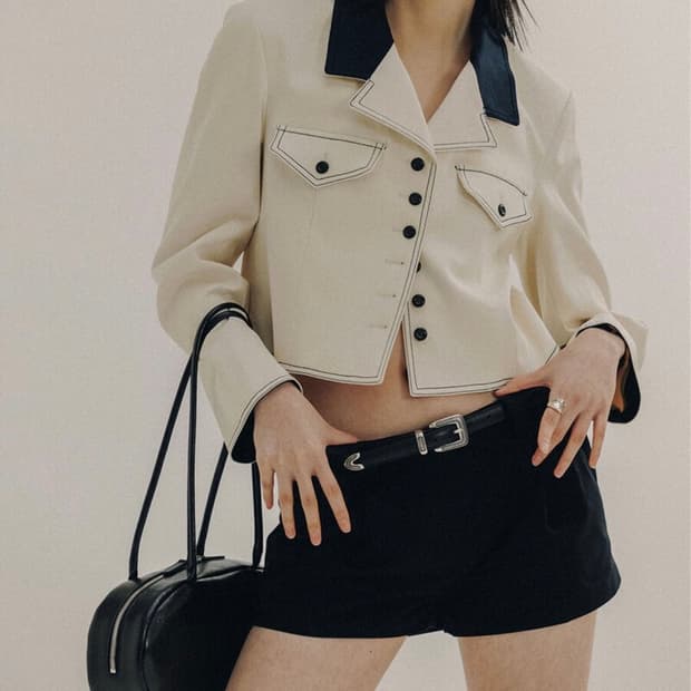 그로브스토어 코넬자켓 아이보리