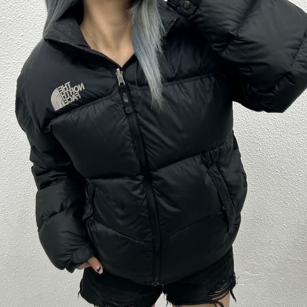 노스페이스 1996 눕시 블랙 패딩 95 ( 남녀공용 )