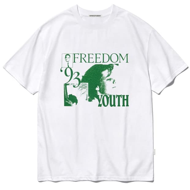 비바스튜디오 93 반팔 티셔츠 화이트 XL