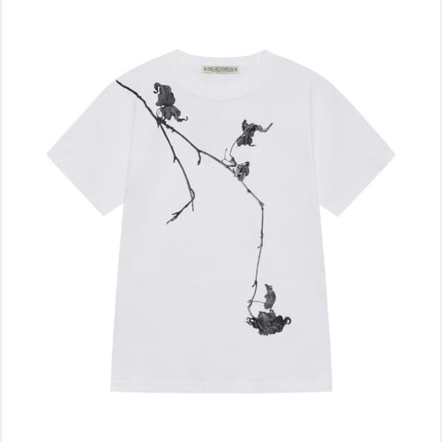 Fragfarm 프레그팜 Foliage Tee 화이트