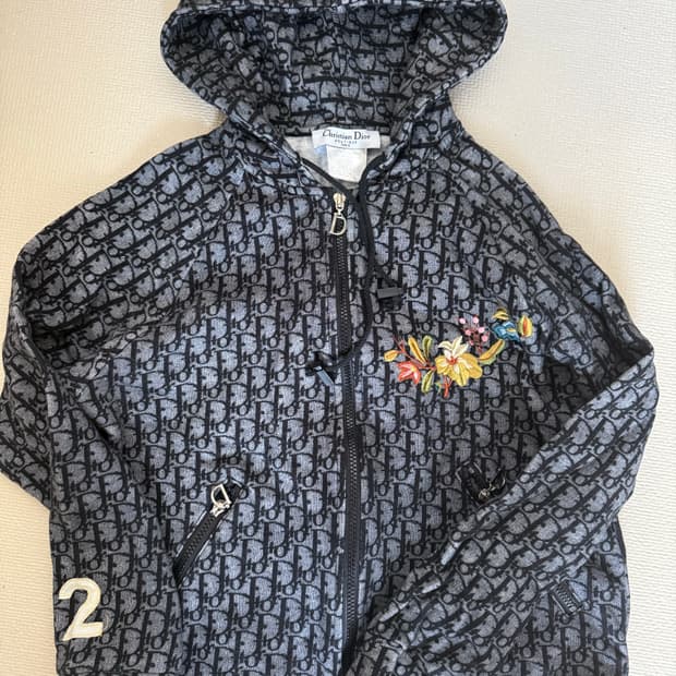 [급처/오늘거래] 크리스챤 디올 빈티지 구제 오블리크 후드 집업