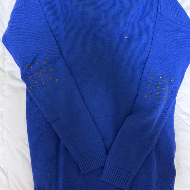 타미힐피거 니트