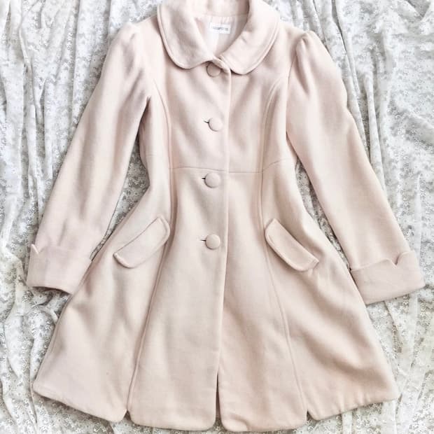 Lodispotto 로디스포토 리본 코트 핑크 리즈리사 스나이델 자켓