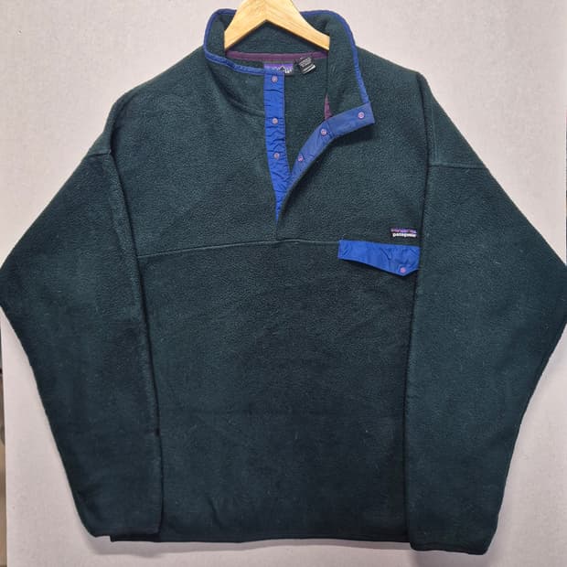 [XXL]90s 파타고니아 다크 그린 신칠라 -99