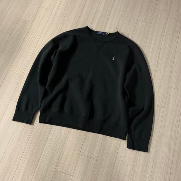 폴로 랄프로렌 맨투맨 블랙 L