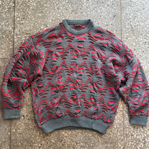 쿠지 퓨어 울 니트(T8)