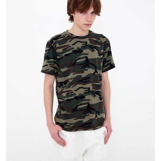 261 CAMO S/S T-SHIRT (WOODLAND)