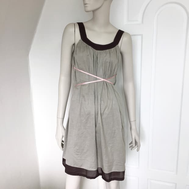 Babypink Strap  Cotton Dress