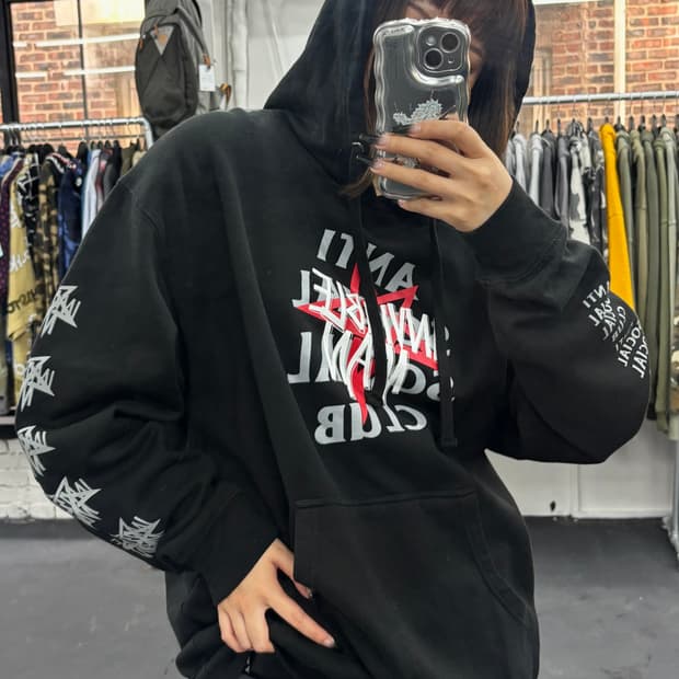 안티소셜소셜클럽 후드티