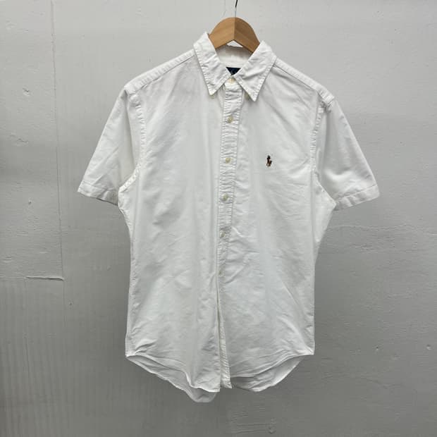 [XL] POLO  WHITE OXFORD SHIRT