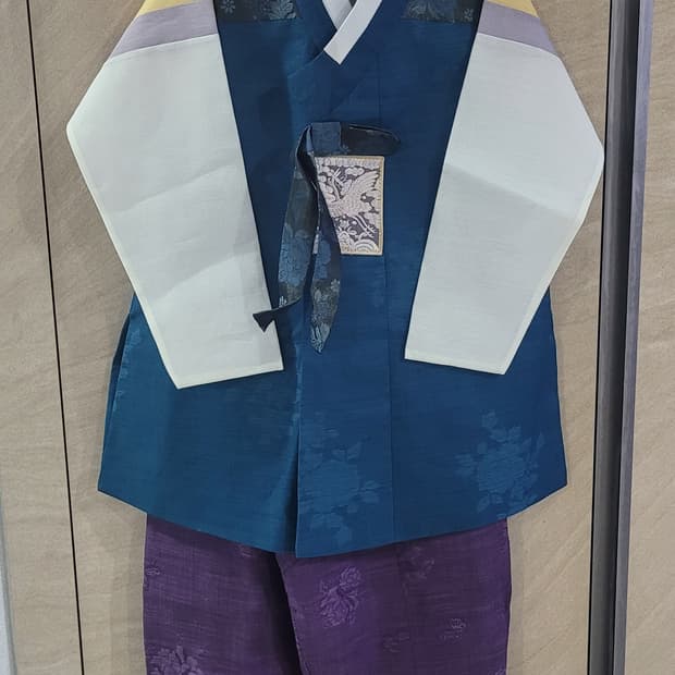 (남아8호사이즈) 쓰리피스 한복