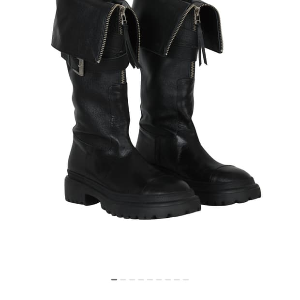 보헤미안서울 폴디드 부츠 240