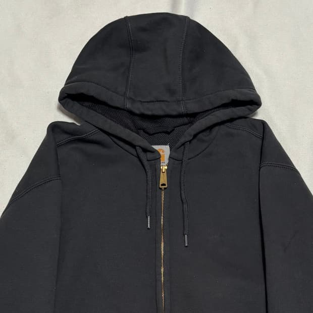 M 칼하트 챠콜 써멀 후드 집업