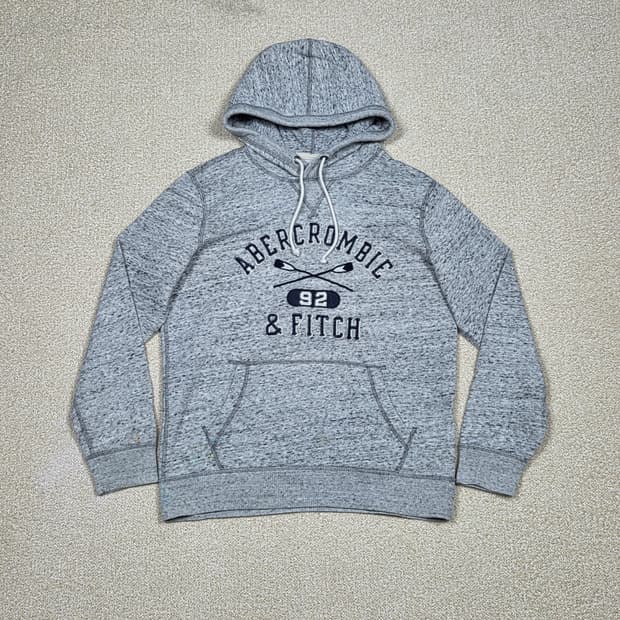 [아베크롬비] 1892 로고 자수 후드티 | A00172