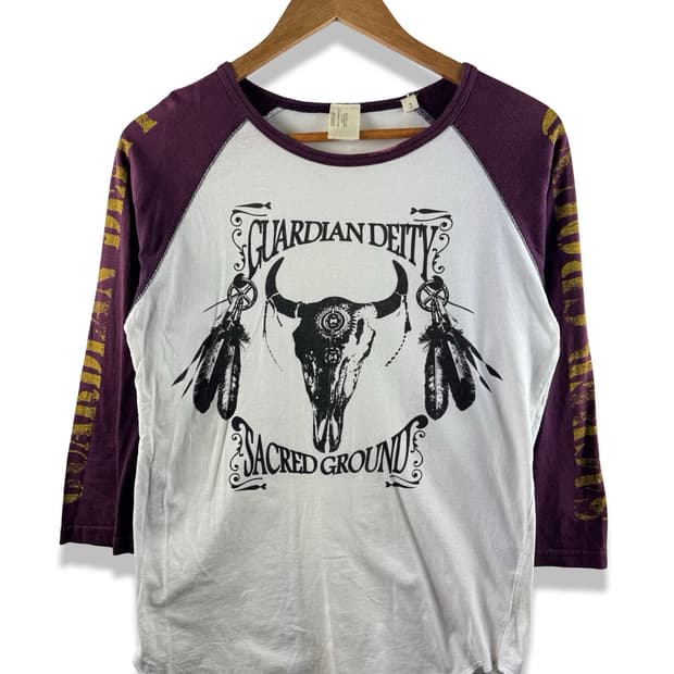 JPN Y2K 프린팅 나그랑 슬리브1822