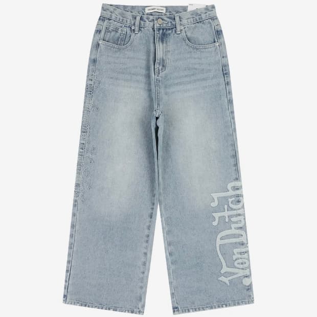 오디너리 홀리데이 X VONDUTCH 데님 와이드 팬츠