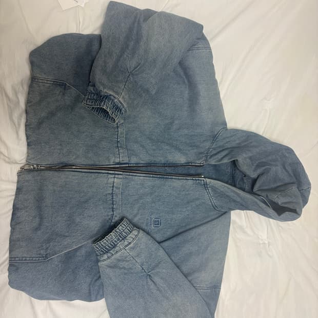24fw 우영미 데님 후드 자켓(46)