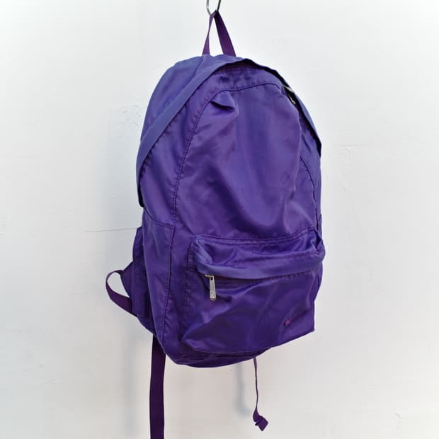 90-00's NIKE purple color backpack