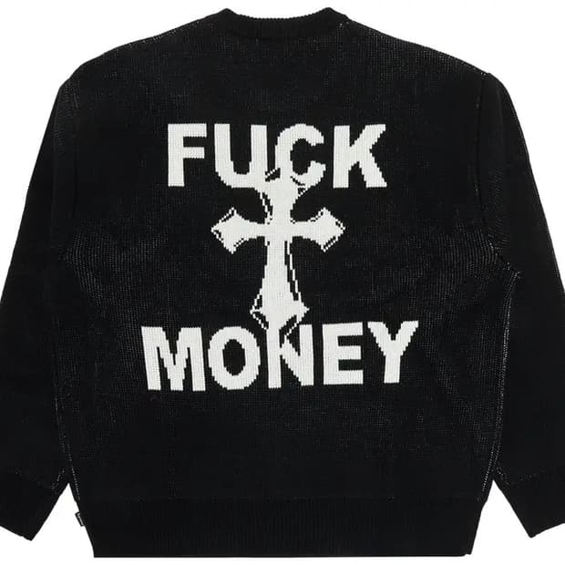 Supreme Fuck Money Sweater