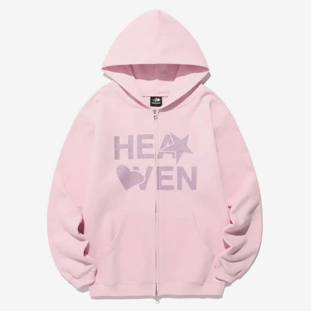 나이스고스트클럽 HEAVEN HOODIE ZIP-UP 