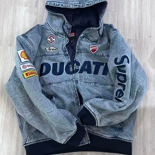 슈프림 두카티 데님 자켓 L