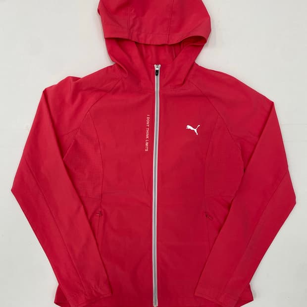 푸마 여성 바람막이 핑크 S