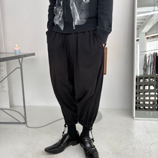 y-3 와이드 사루엘 팬츠