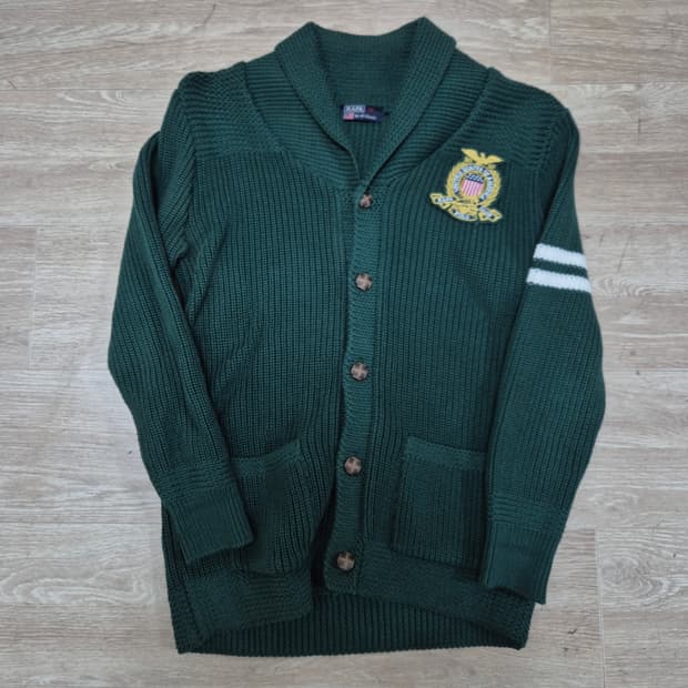 라파 클럽 키즈 카라 니트 가디건 (13세)