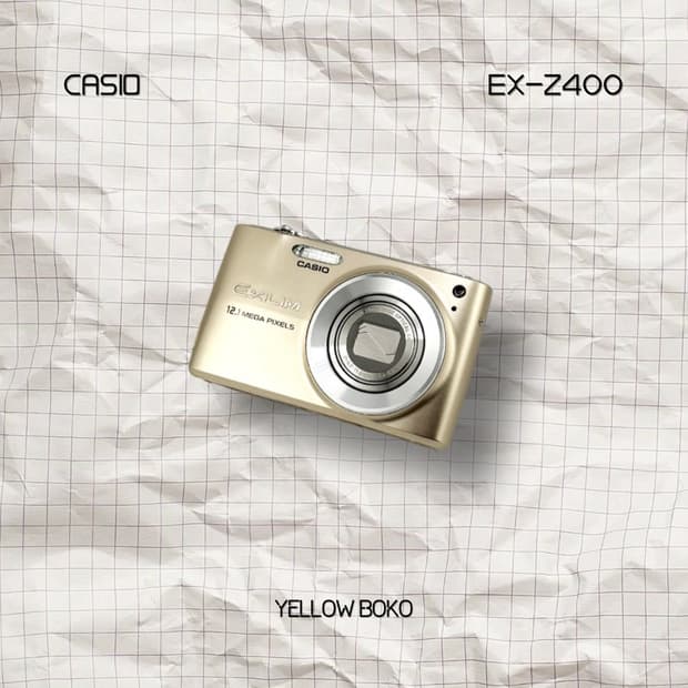 [💖태연픽!] CASIO 카시오 엑슬림 Z400 레트로 디지털 카메라
