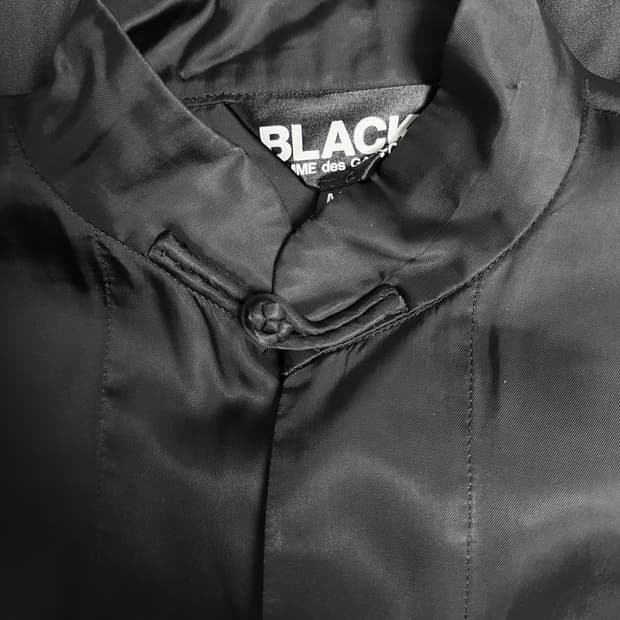 꼼데가르송 블랙 차이나 셔츠 m