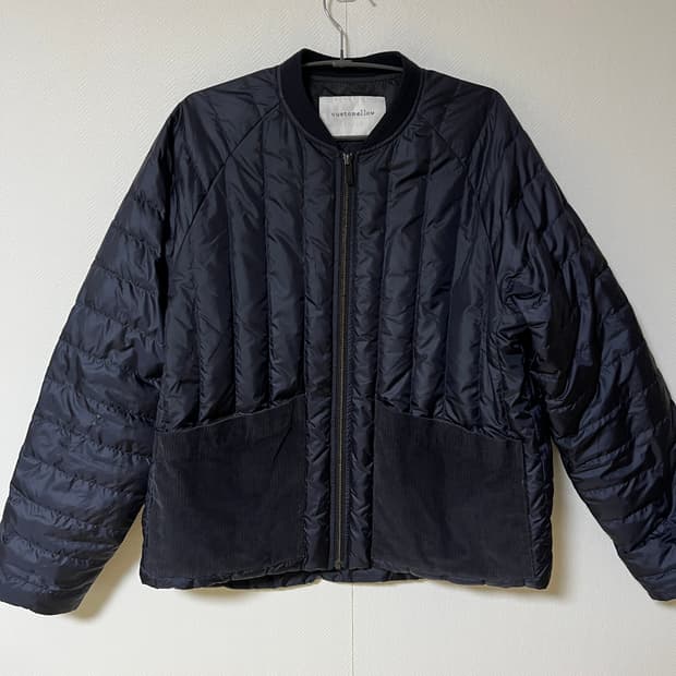 커스텀멜로우 구스 경량 퀼팅 패딩 m