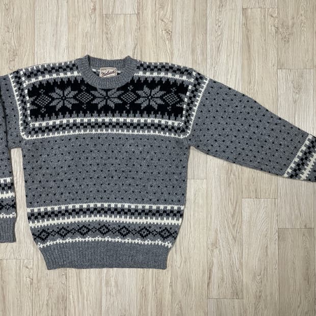 100) 울리치 재팬 버드아이&노르딕 울 스웨터(RRL&LVC&폴로)