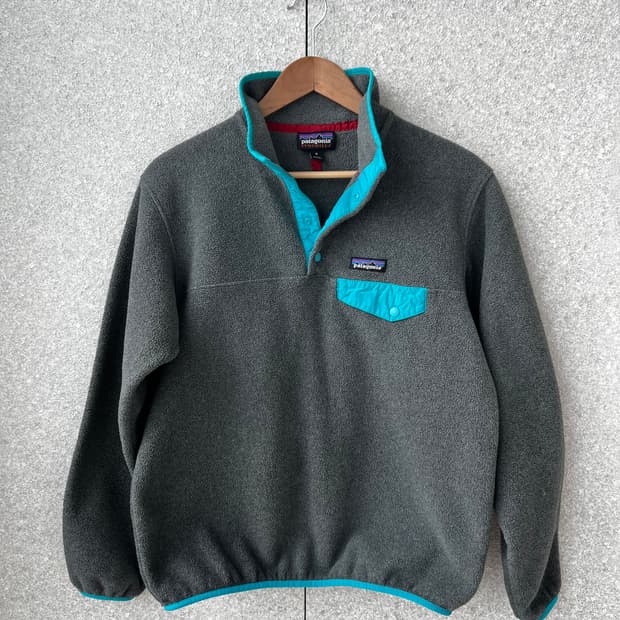 빈티지 파타고니아 신칠라 니켈 틸 블루 우먼M