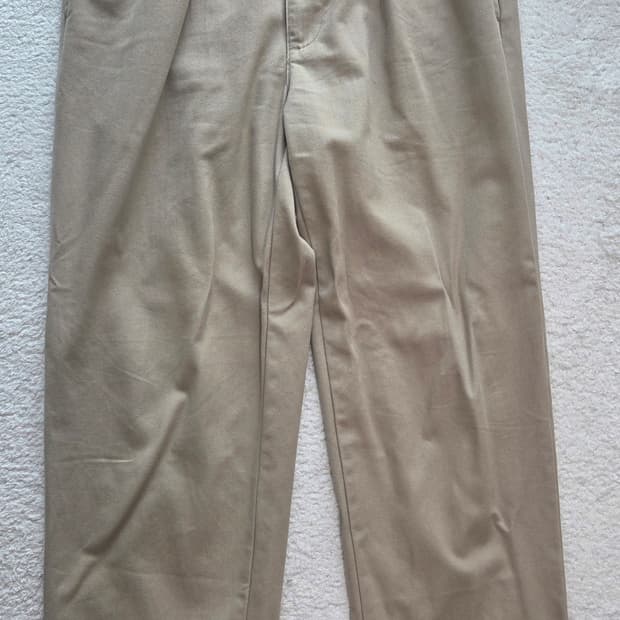 폴로 앤드류 투턱 치노 팬츠 베이지 31사이즈 추정 빈티지