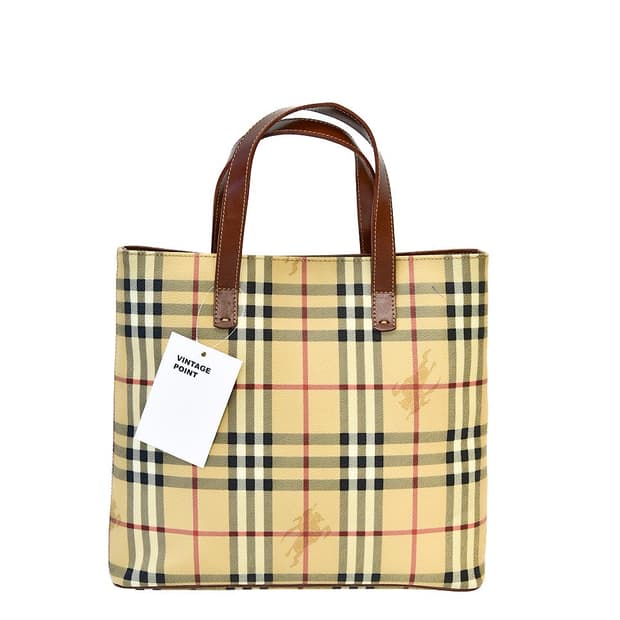 버버리 노바체크 토트백(정품)