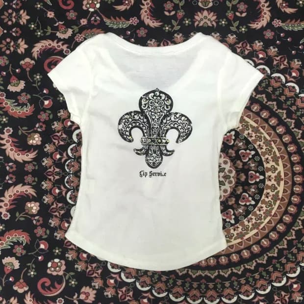 LIP SERVICE henley top