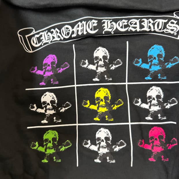 M 크롬하츠 포티 후드집업 블랙