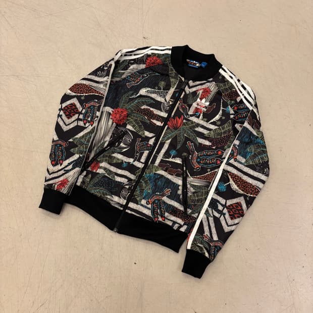 아디다스 오리지널 패턴 트랙탑 져지