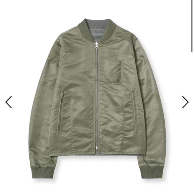 a.ta REVERSIBLE MA-1 올리브