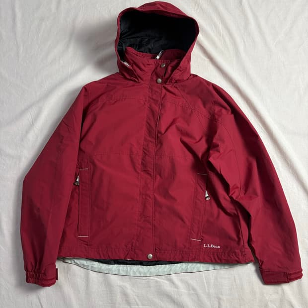L.L Bean 엘엘빈 우먼 나일론 후드 자켓 L