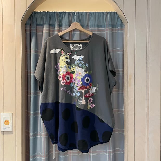 스칼라 밤비 오리엔탈 도트튜닉원피스