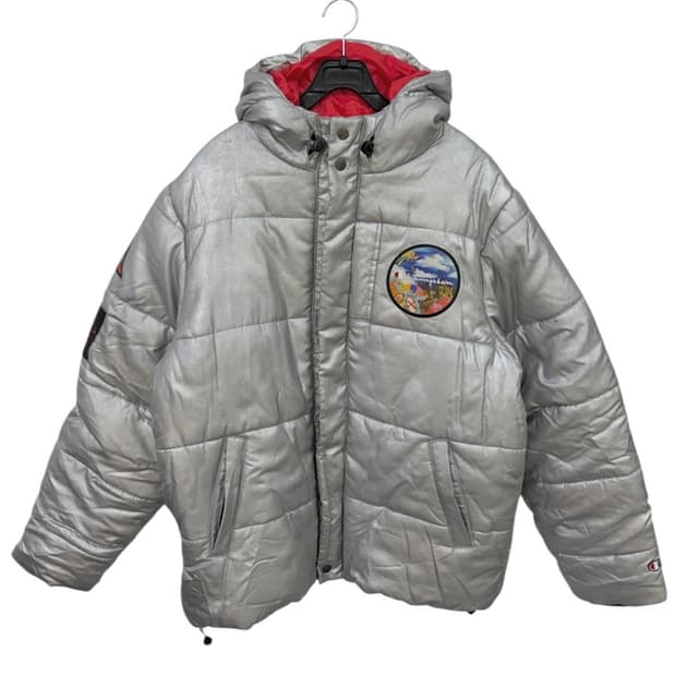 USA챔피온 유광패딩