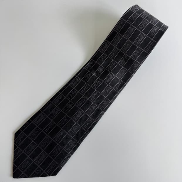 빈티지 실크 넥타이 9cm