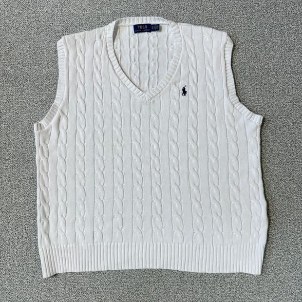 폴로 랄프로렌 니트 조끼 XL