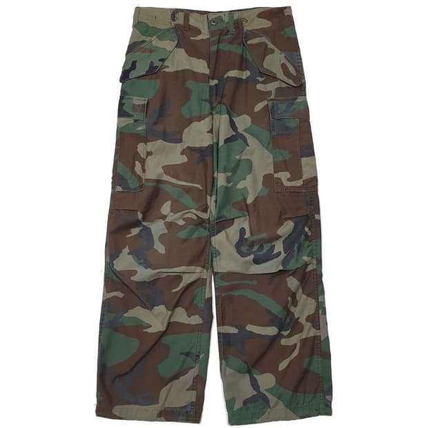 오리지널 미군 m65 팬츠 우드랜드 카모 S/R (28~31)