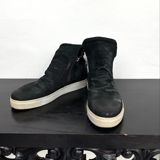Nil Admirari archive drape side zip leat